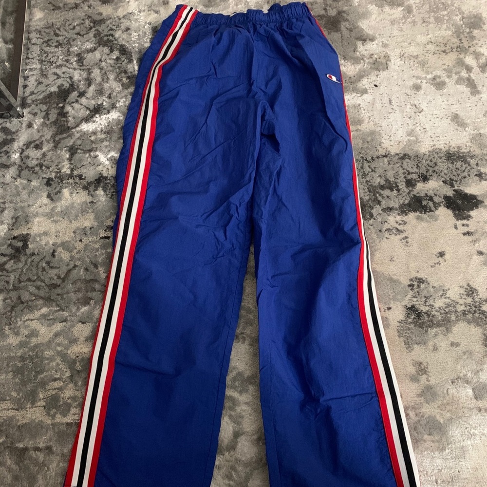 Men Vintage Champion Windbreaker Pants